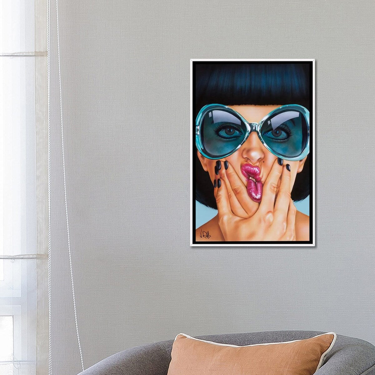 iCanvas "One For The Money" by Scott Rohlfs Framed Canvas Print