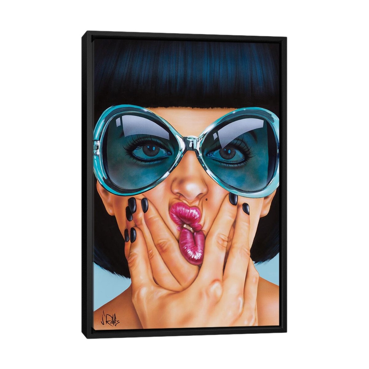 iCanvas "One For The Money" by Scott Rohlfs Framed Canvas Print