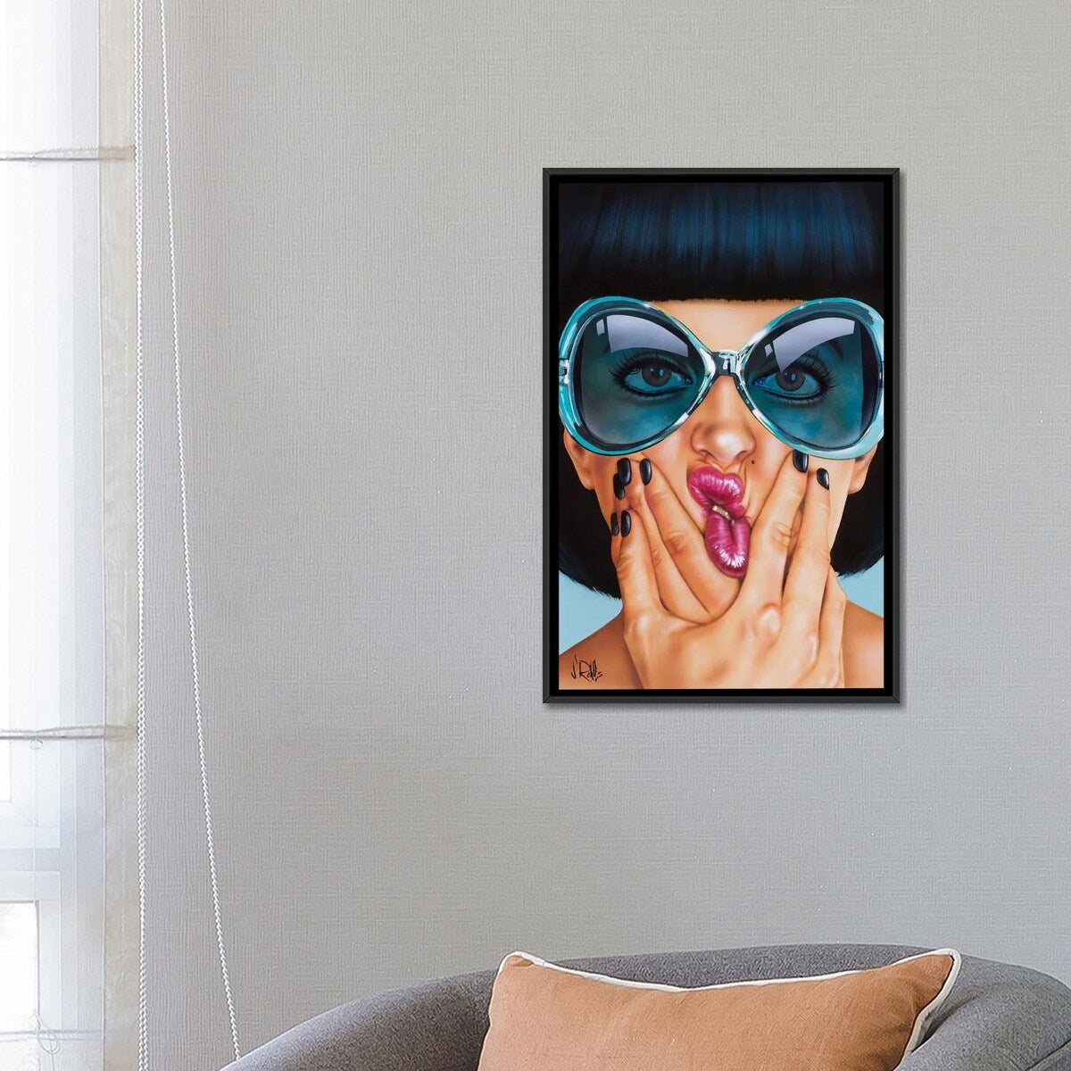 iCanvas "One For The Money" by Scott Rohlfs Framed Canvas Print