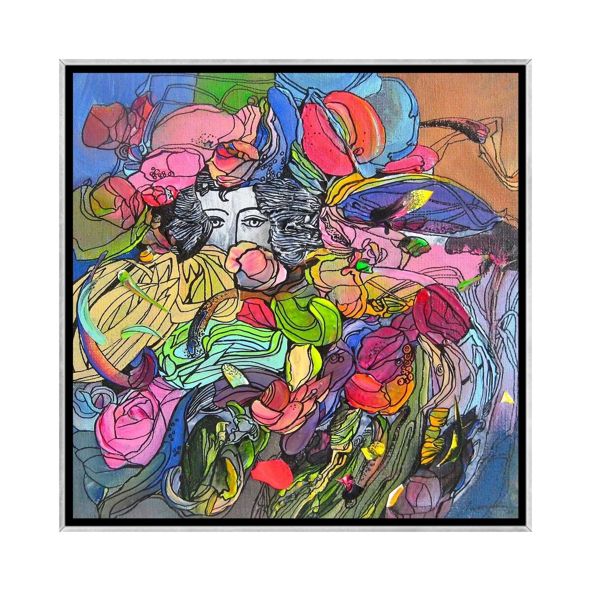 iCanvas "Open Eyes" by Larisa Ilieva Framed