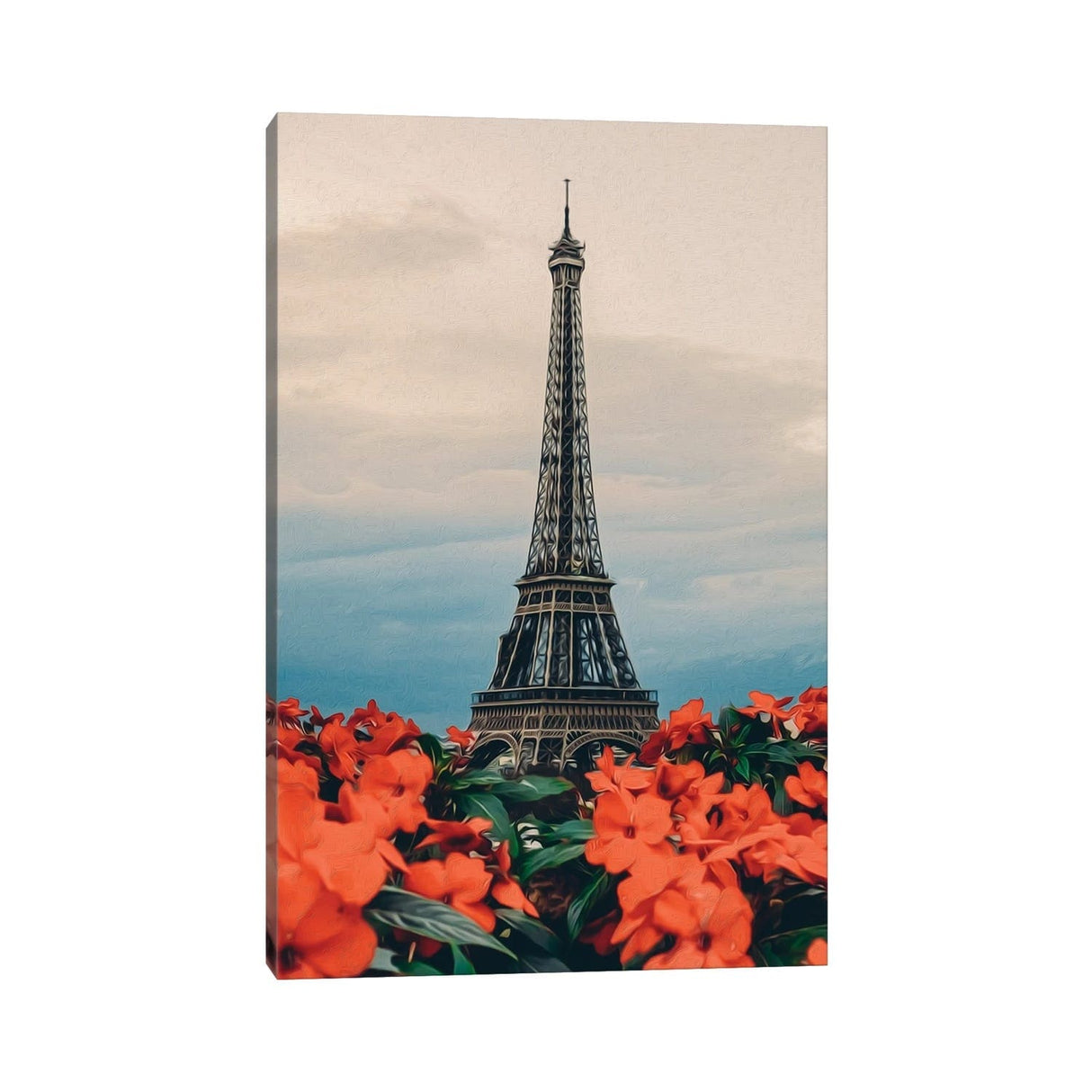 iCanvas "Orange Begonia Of Paris" by Ievgeniia Bidiuk Canvas Print