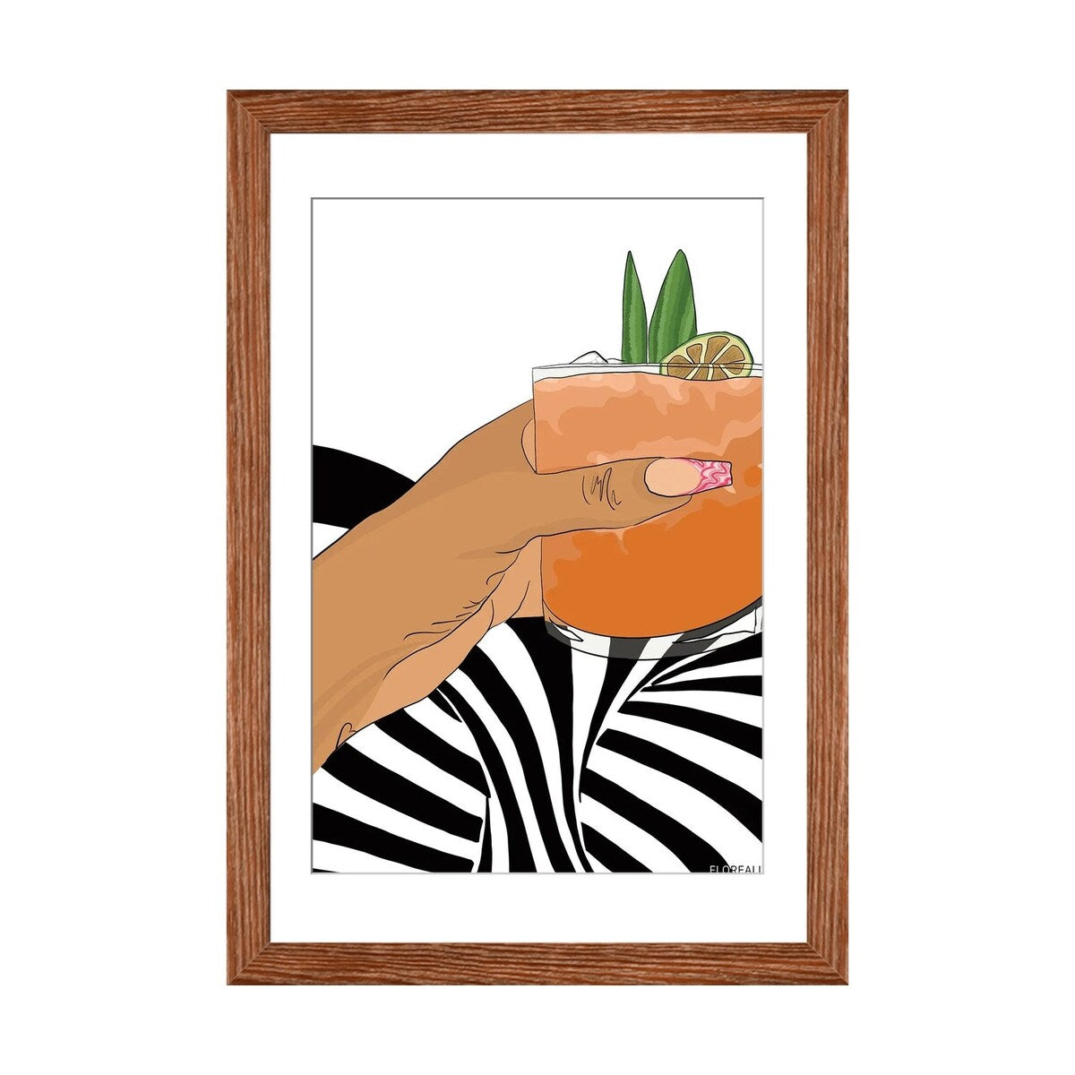 iCanvas "Orangesicle" by Jonelle James