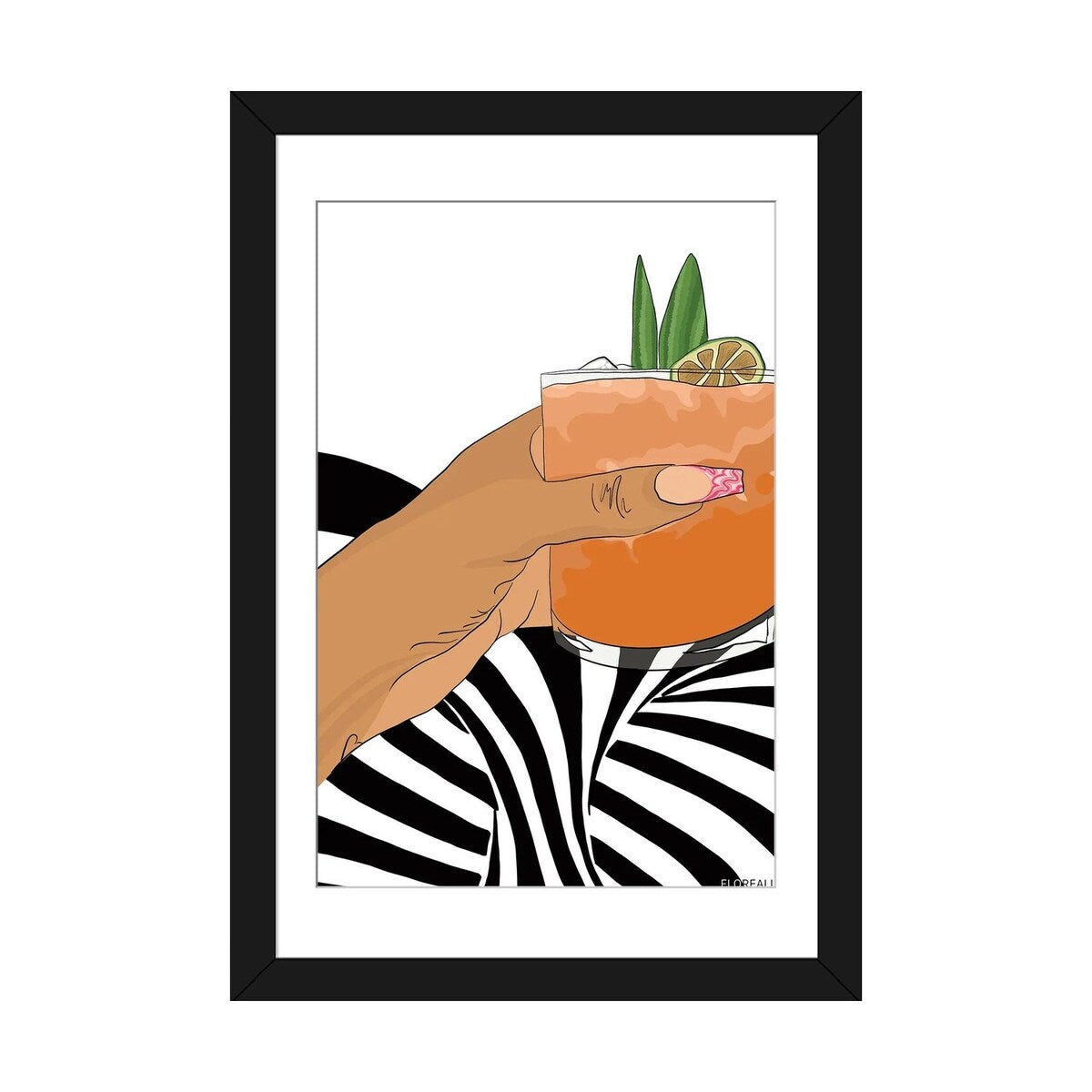 iCanvas "Orangesicle" by Jonelle James