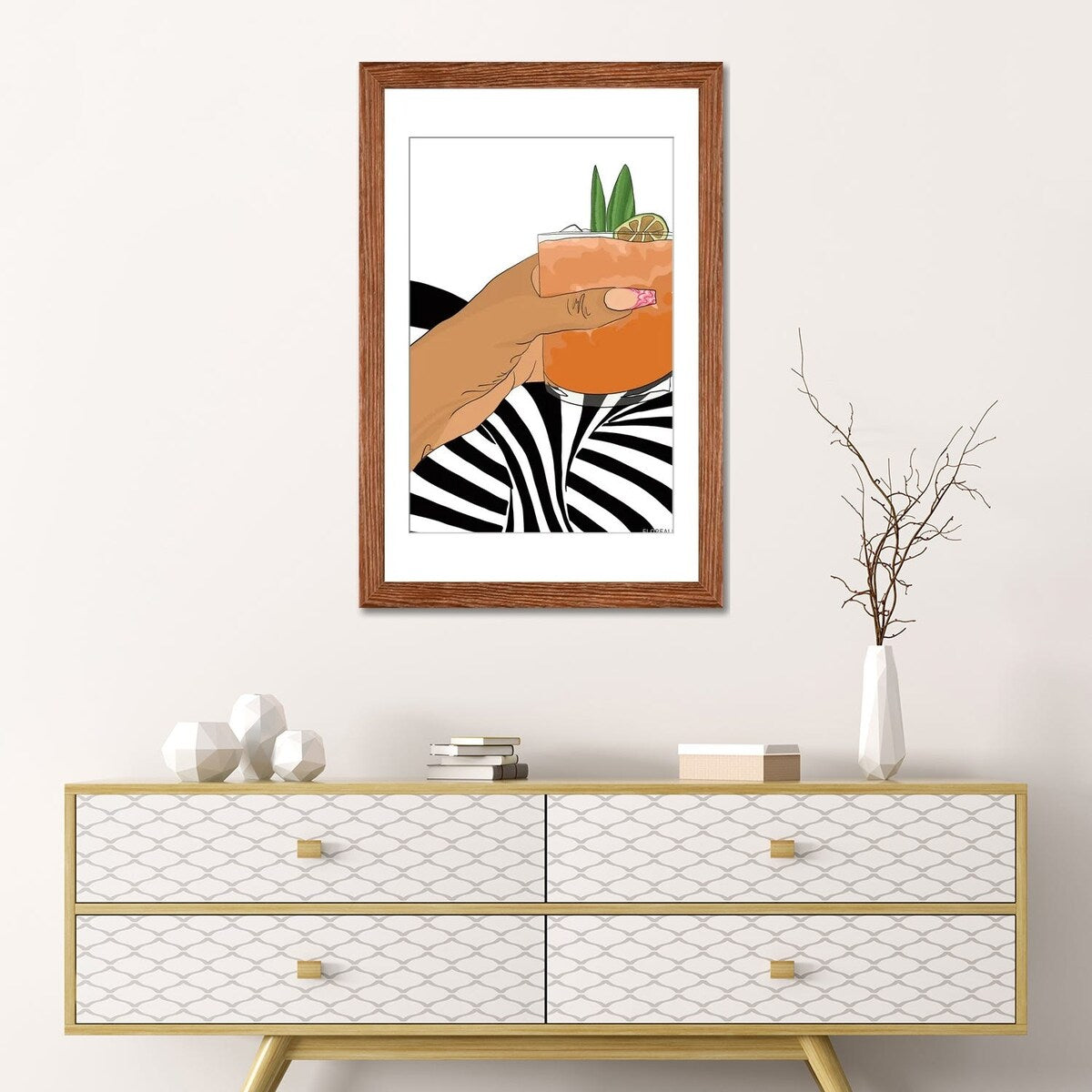 iCanvas "Orangesicle" by Jonelle James