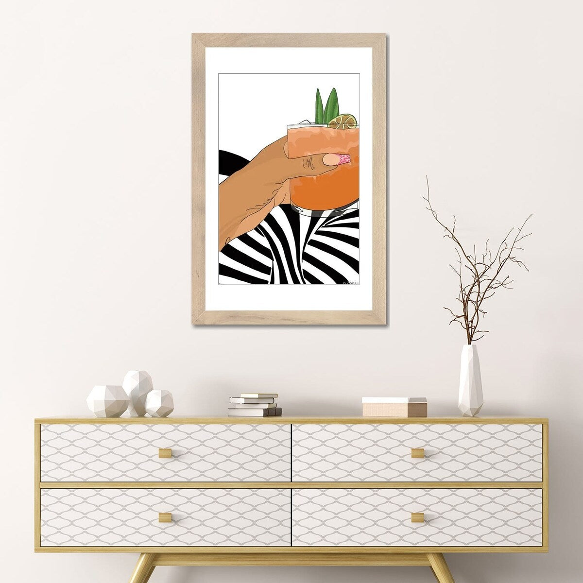 iCanvas "Orangesicle" by Jonelle James