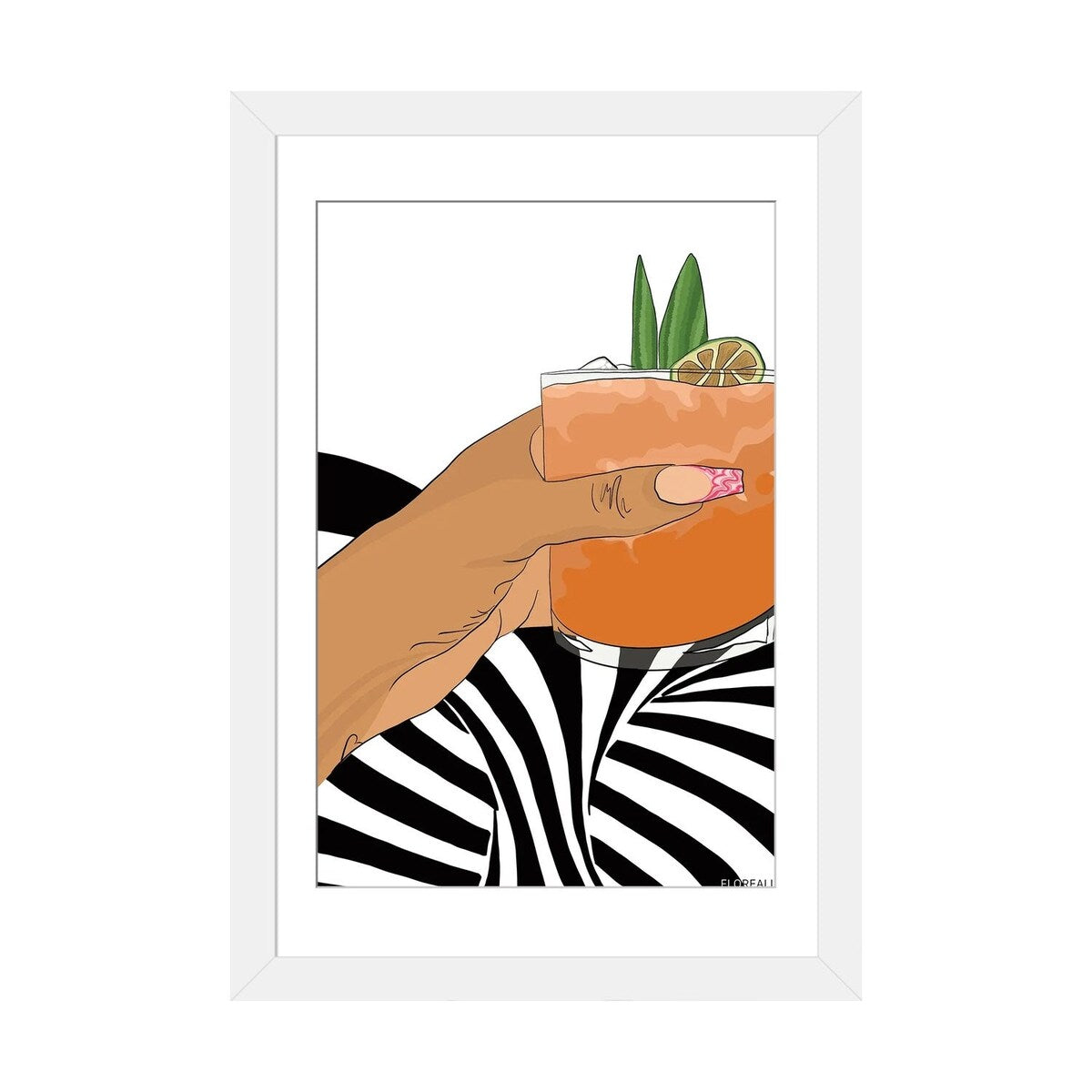 iCanvas "Orangesicle" by Jonelle James
