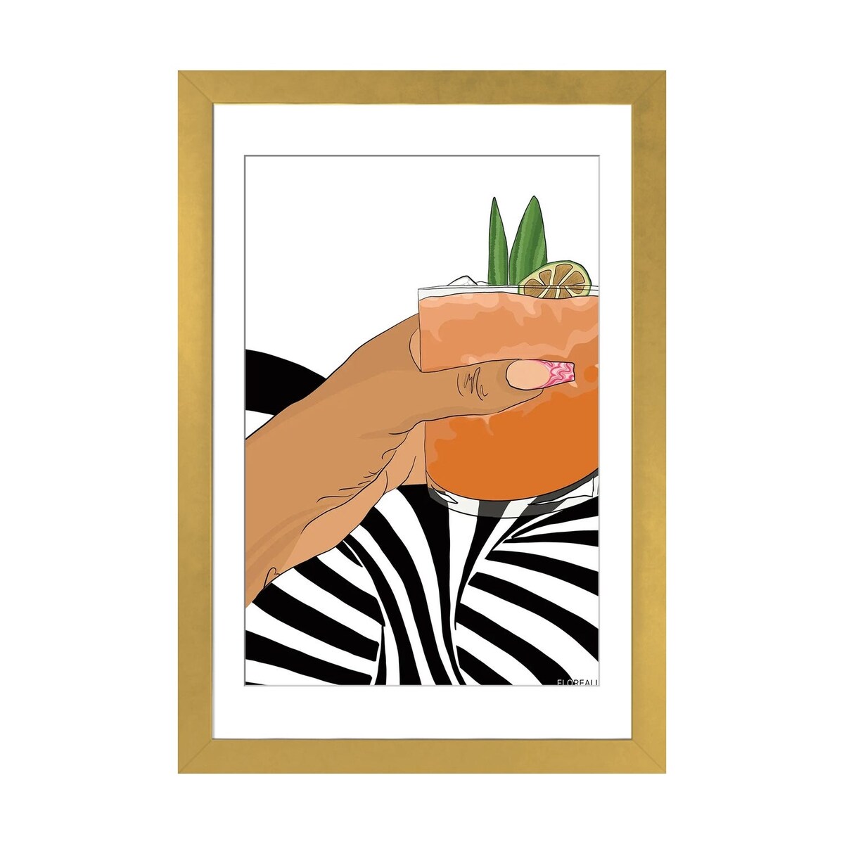 iCanvas "Orangesicle" by Jonelle James