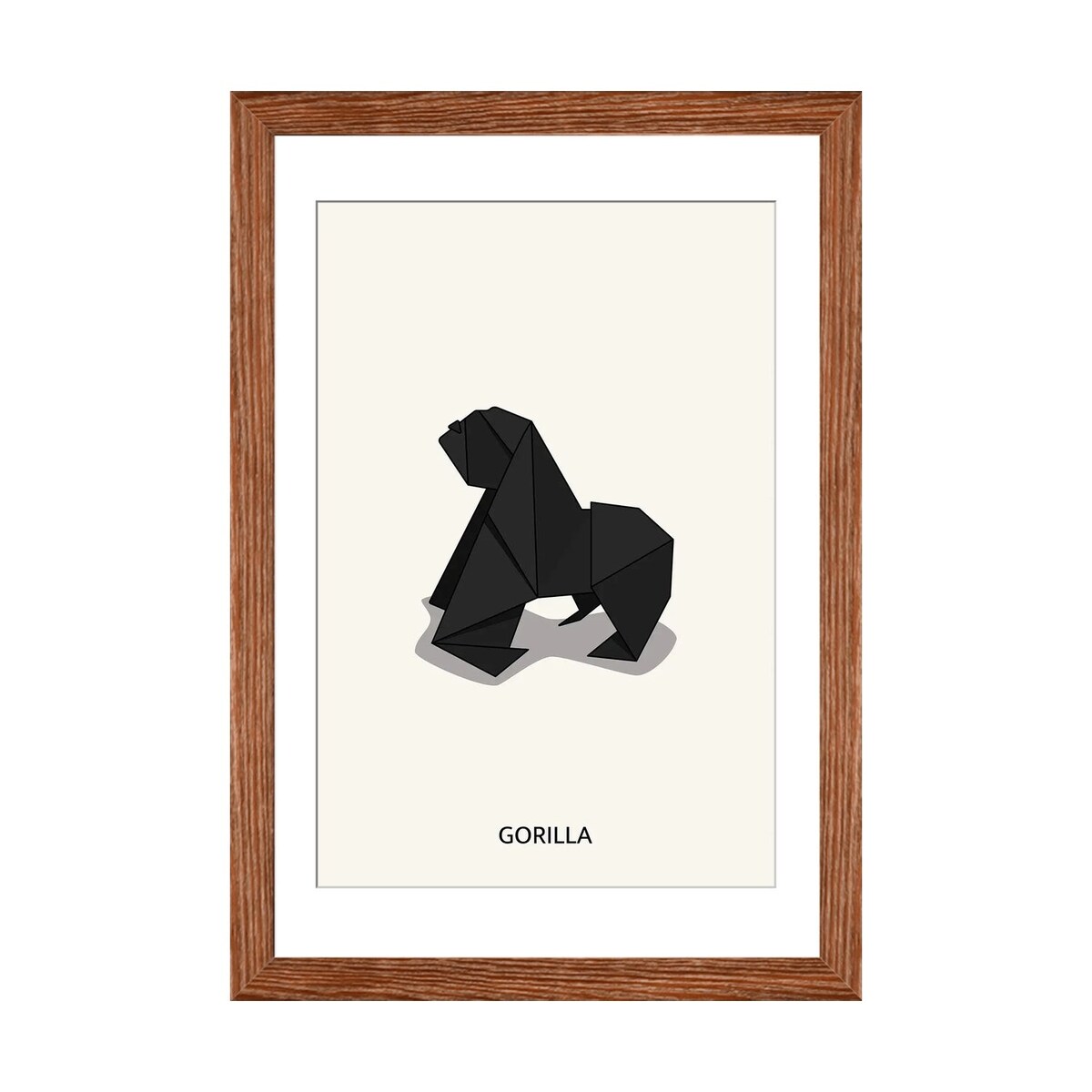 iCanvas "Origami Gorilla" by avesix