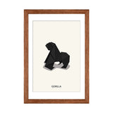 iCanvas "Origami Gorilla" by avesix
