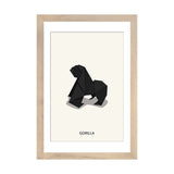 iCanvas "Origami Gorilla" by avesix