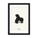 iCanvas "Origami Gorilla" by avesix