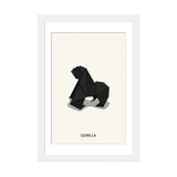 iCanvas "Origami Gorilla" by avesix
