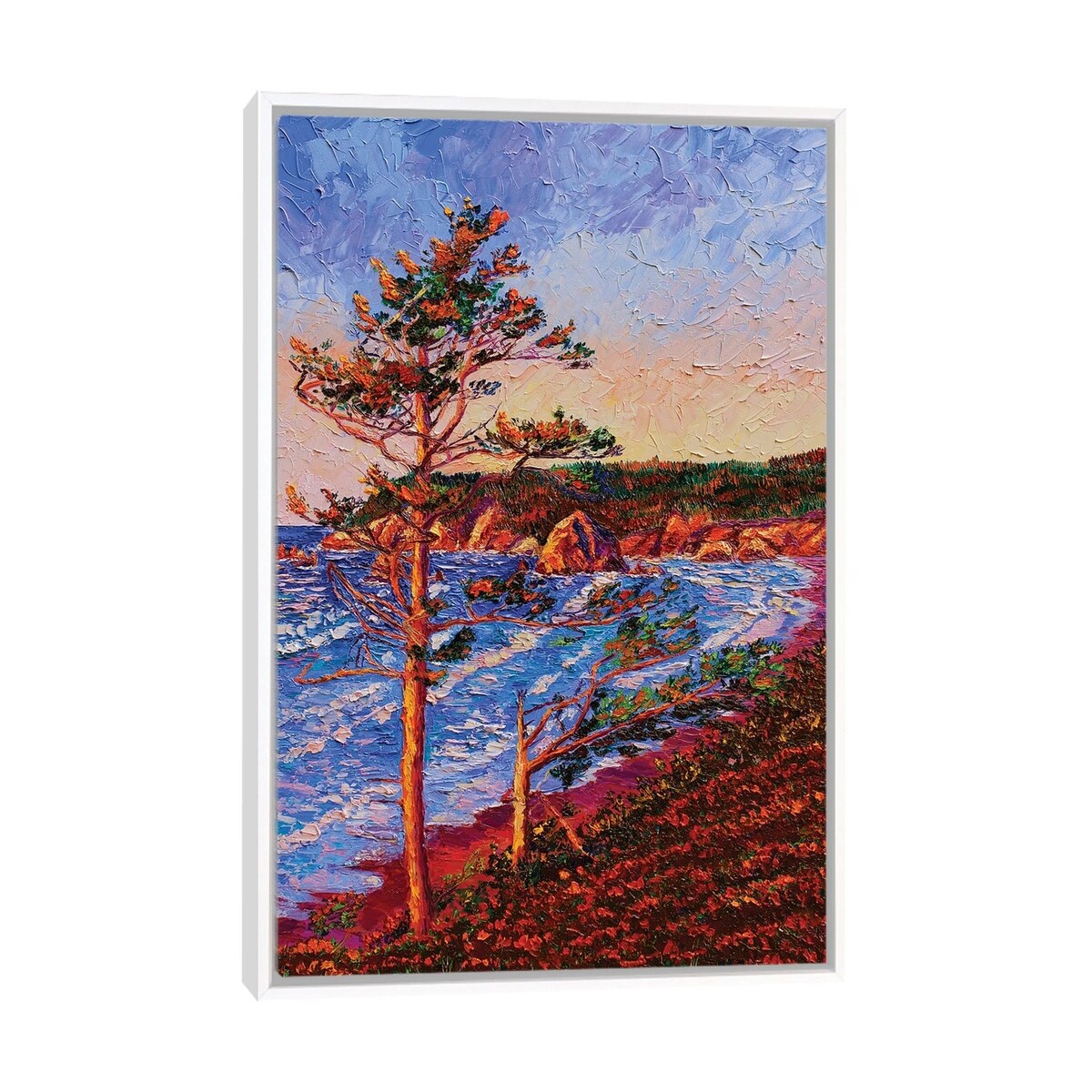 iCanvas "Overlooking Silverpoint" by Eryn Tehan Framed