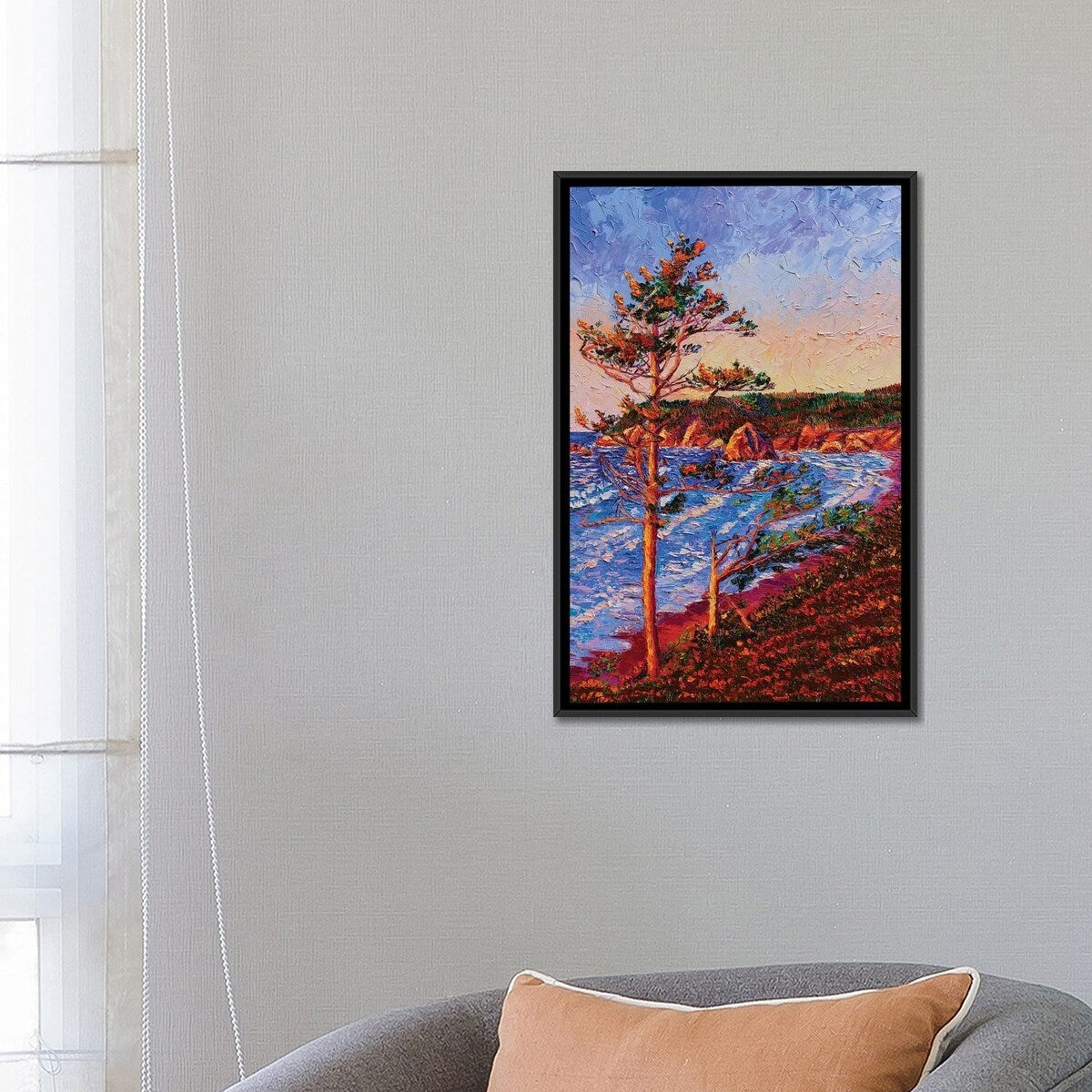 iCanvas "Overlooking Silverpoint" by Eryn Tehan Framed