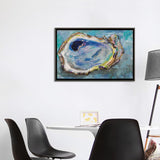 iCanvas "Oyster Two" by Jeanette Vertentes Framed Canvas Print