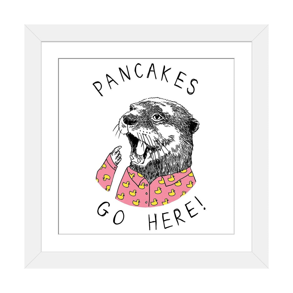 iCanvas "Pancakes Go Here" by Jimbobart