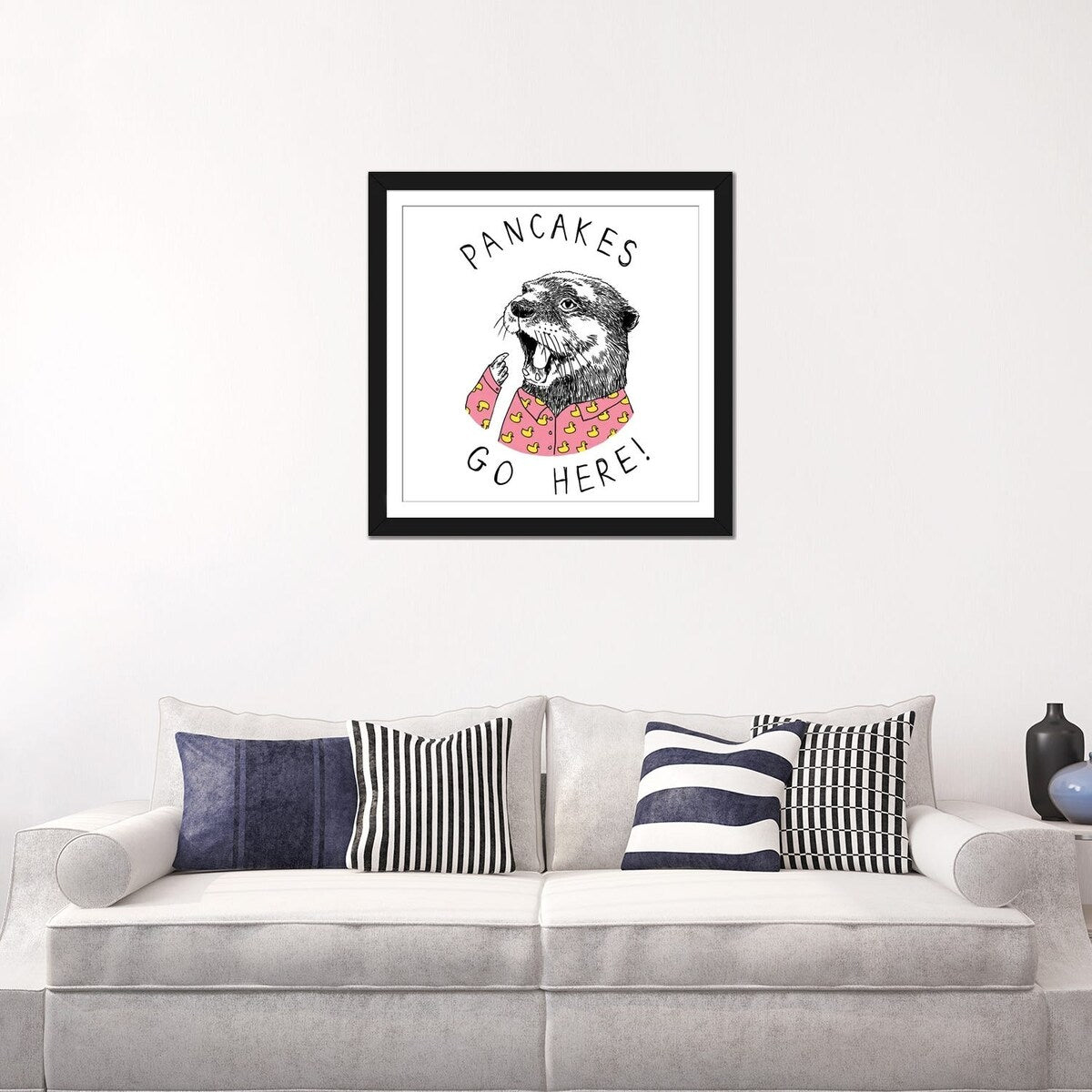 iCanvas "Pancakes Go Here" by Jimbobart