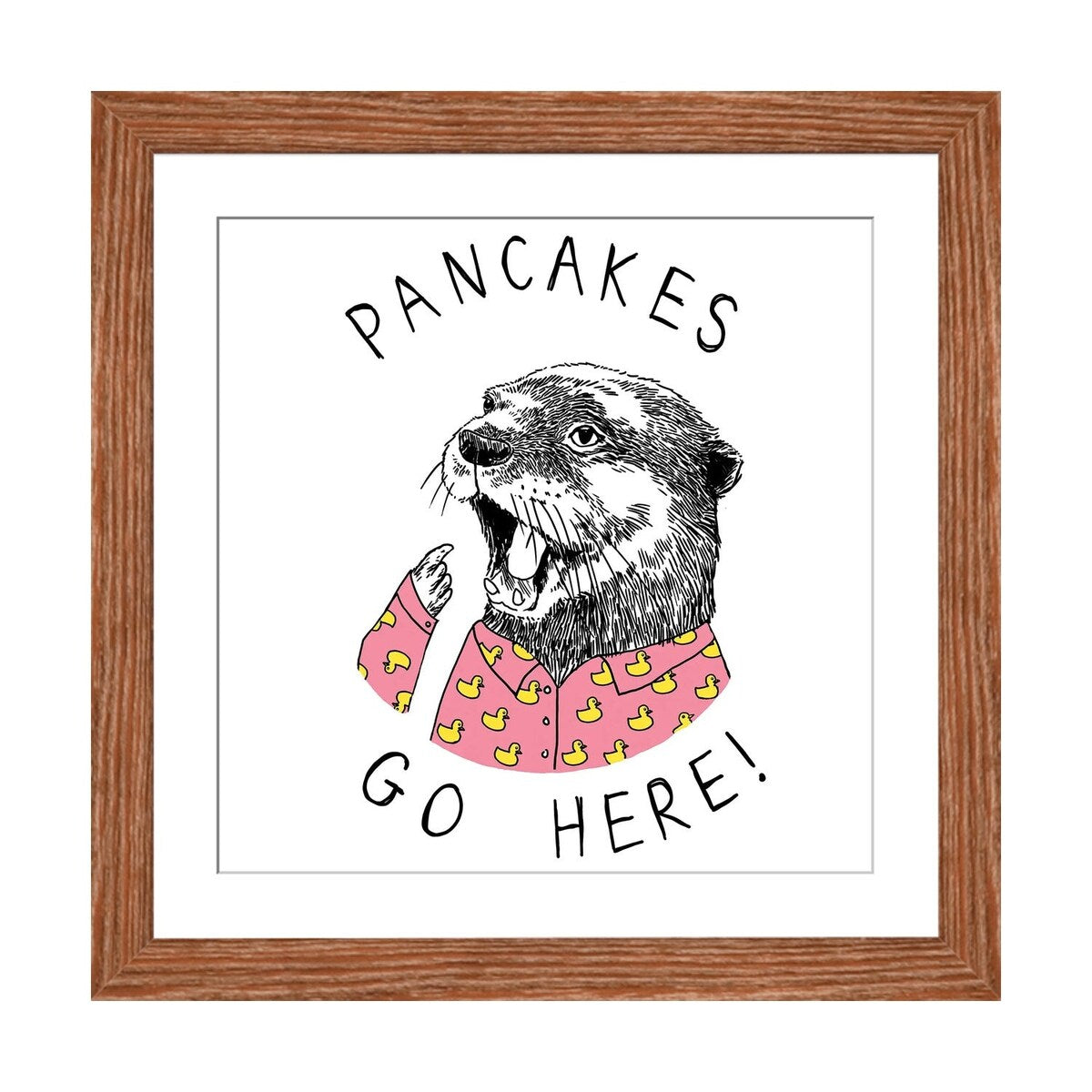 iCanvas "Pancakes Go Here" by Jimbobart