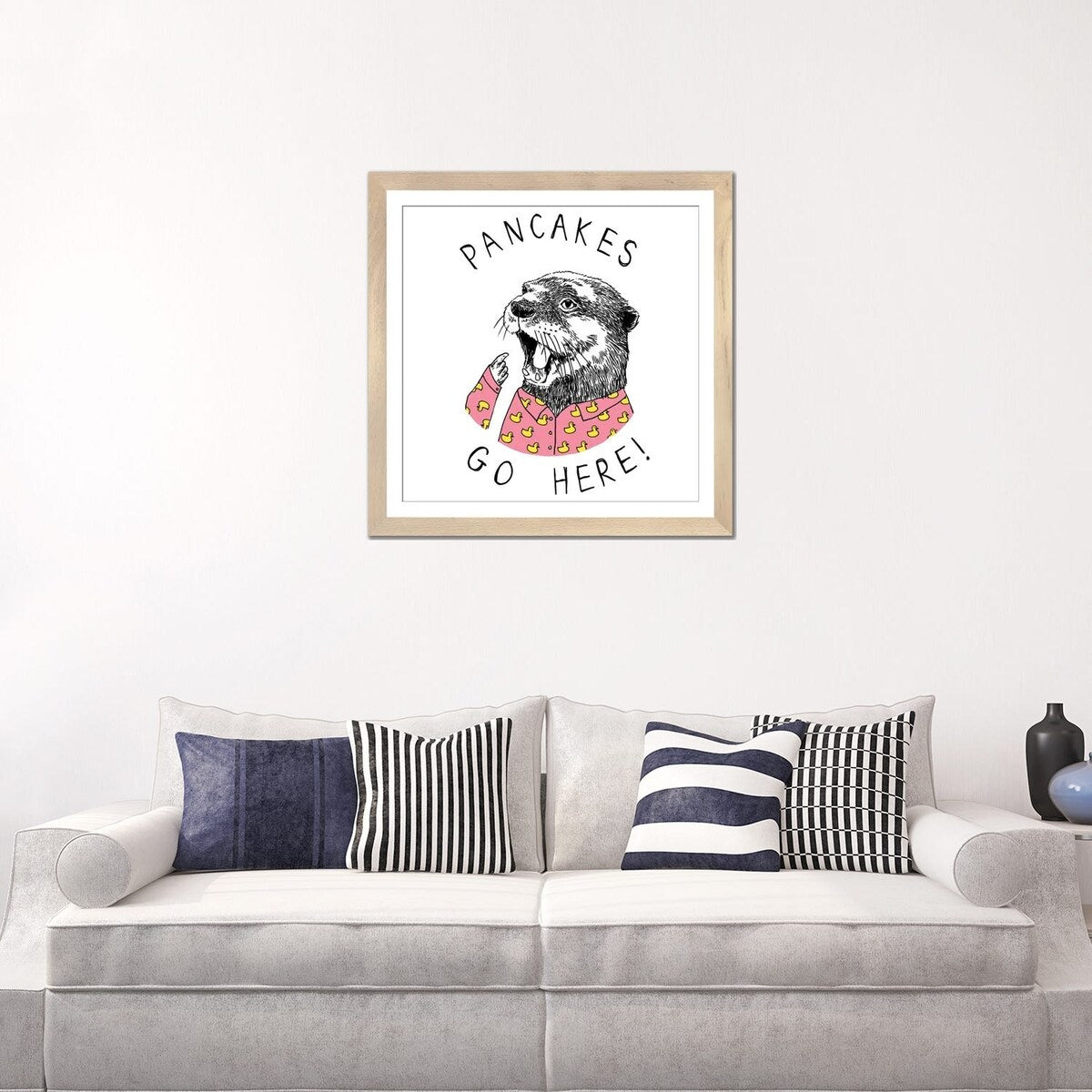 iCanvas "Pancakes Go Here" by Jimbobart