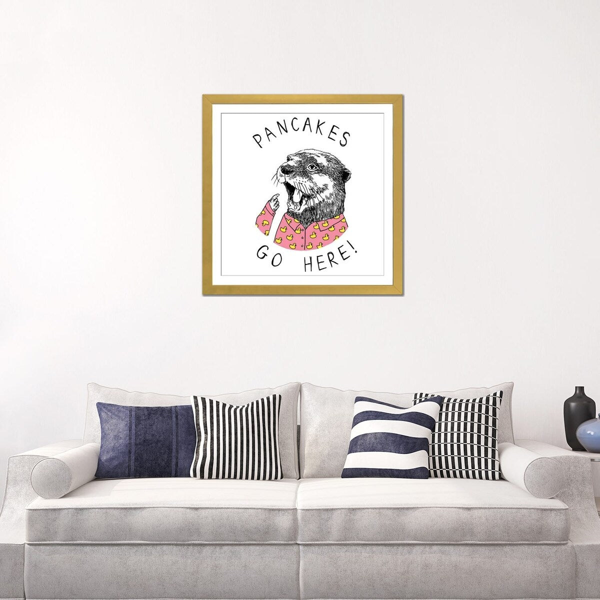 iCanvas "Pancakes Go Here" by Jimbobart