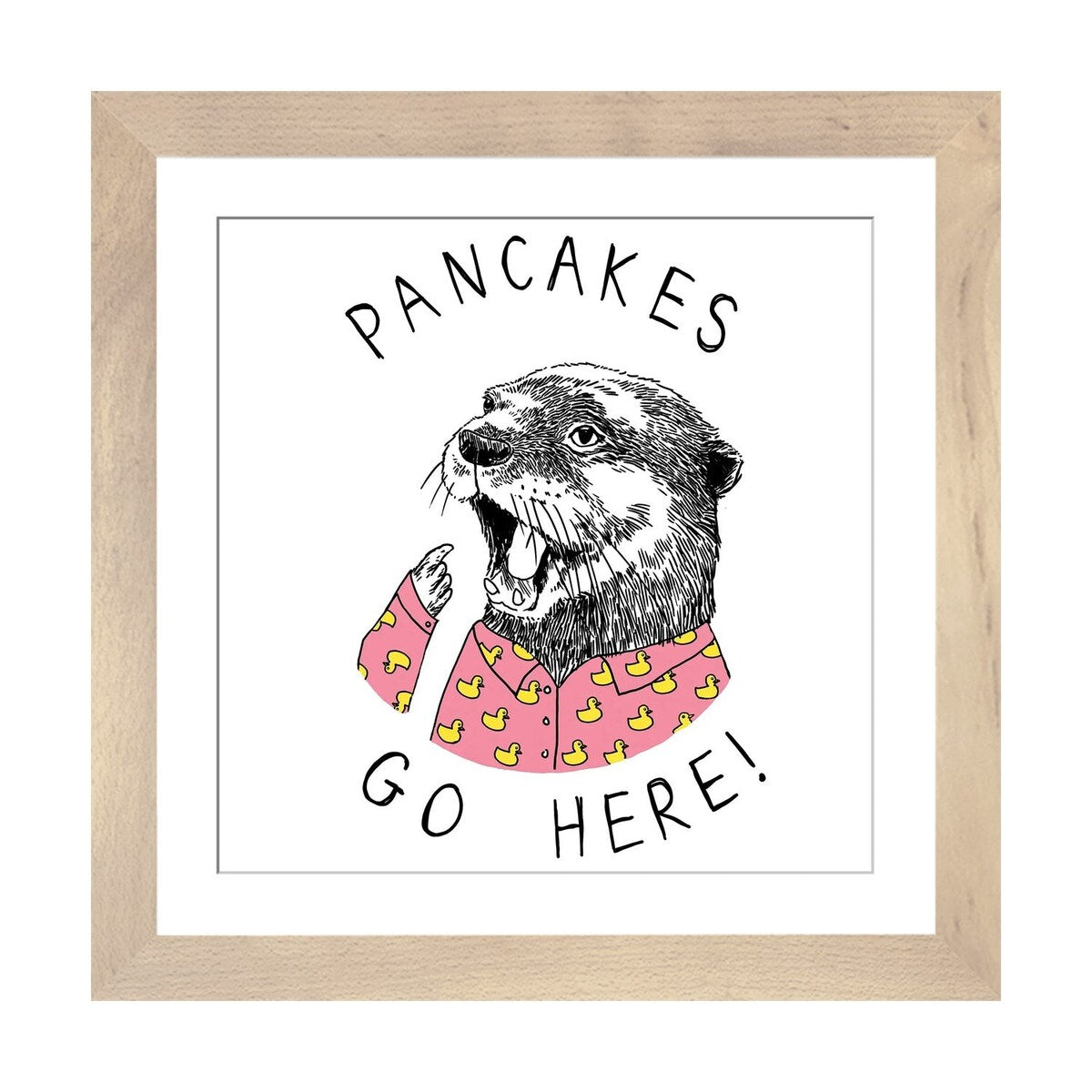 iCanvas "Pancakes Go Here" by Jimbobart