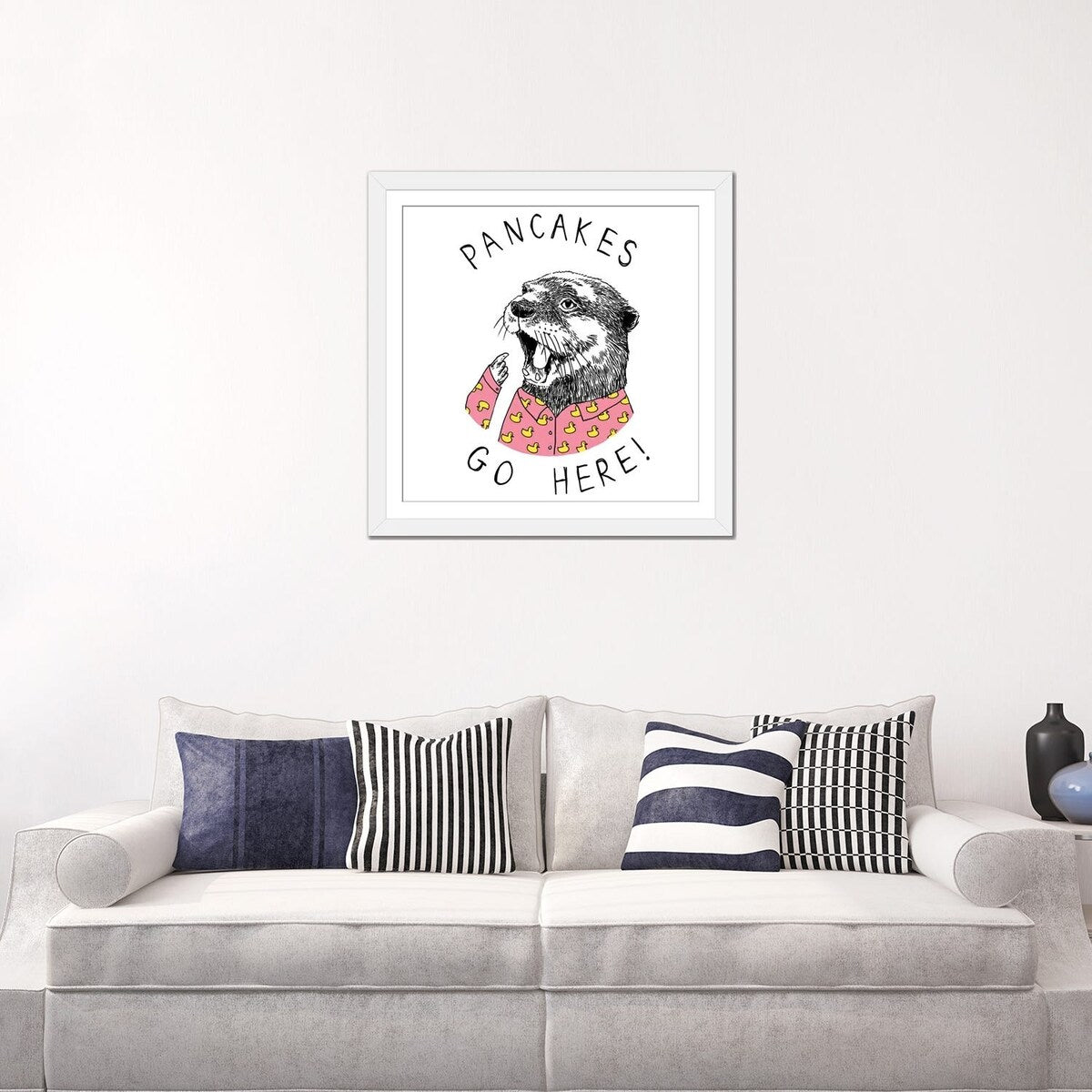 iCanvas "Pancakes Go Here" by Jimbobart