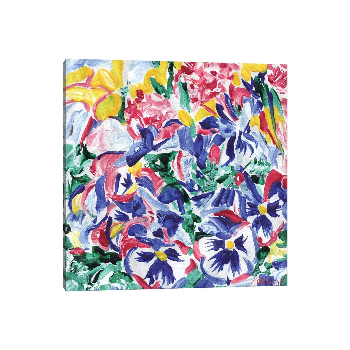 iCanvas "Pany Flowers" by Vitali Komarov Canvas Print