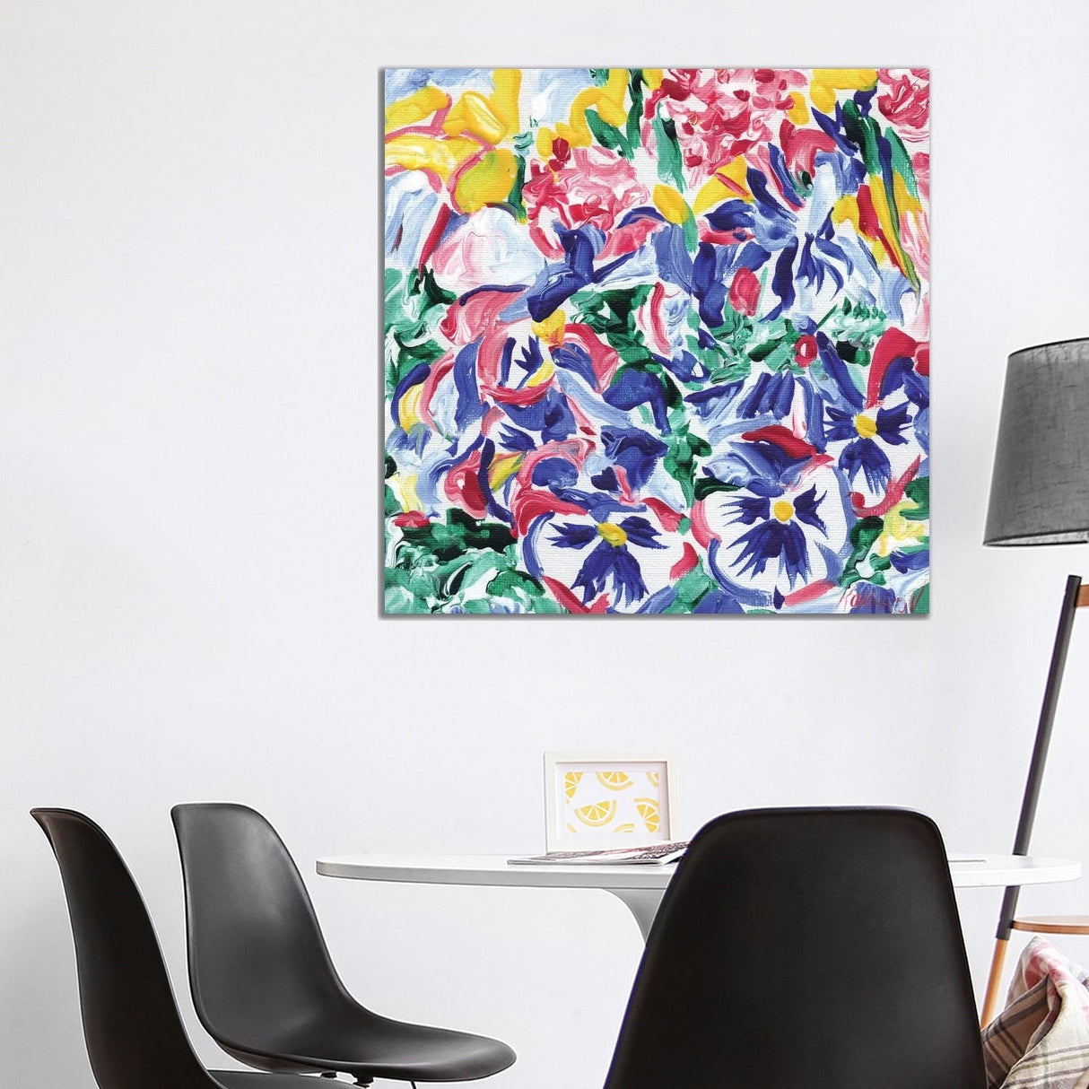 iCanvas "Pany Flowers" by Vitali Komarov Canvas Print