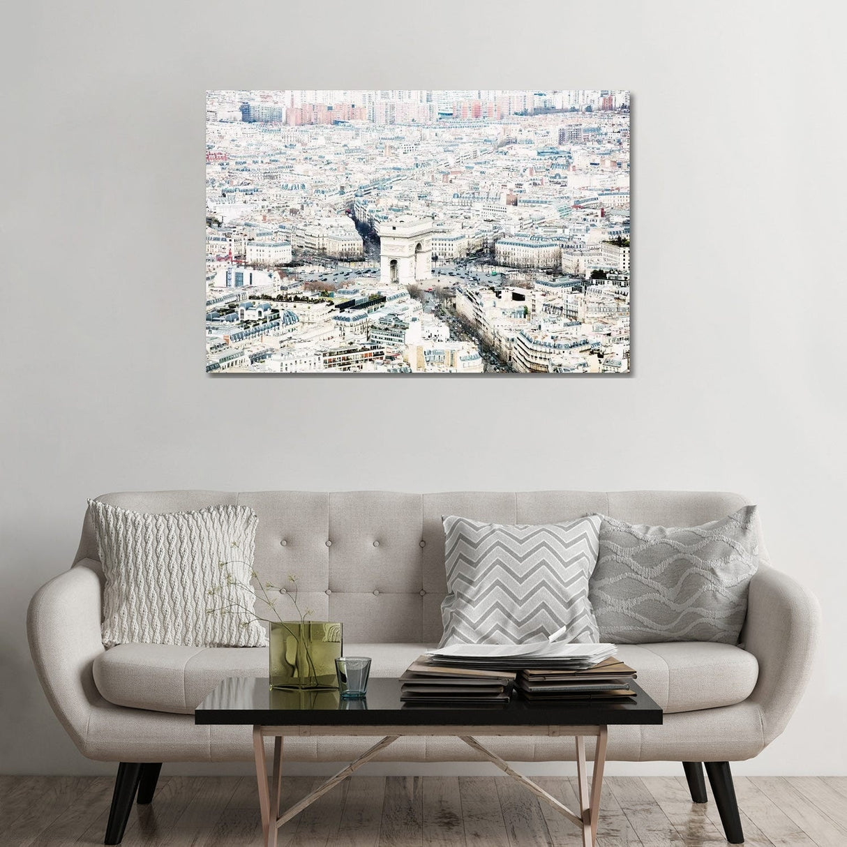 iCanvas "Paris I" by Andre Vicente Goncalves Canvas Print