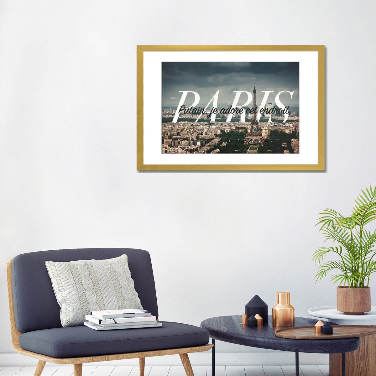 iCanvas "Paris Love" by 5by5collective