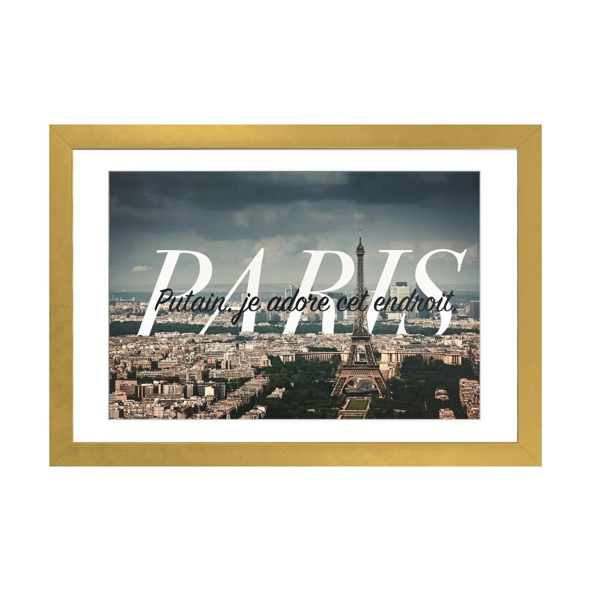 iCanvas "Paris Love" by 5by5collective