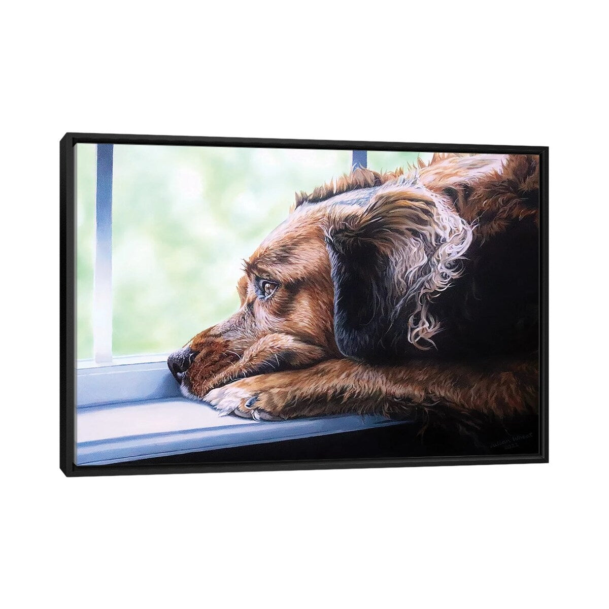 iCanvas "Patience" by Julian Wheat Framed