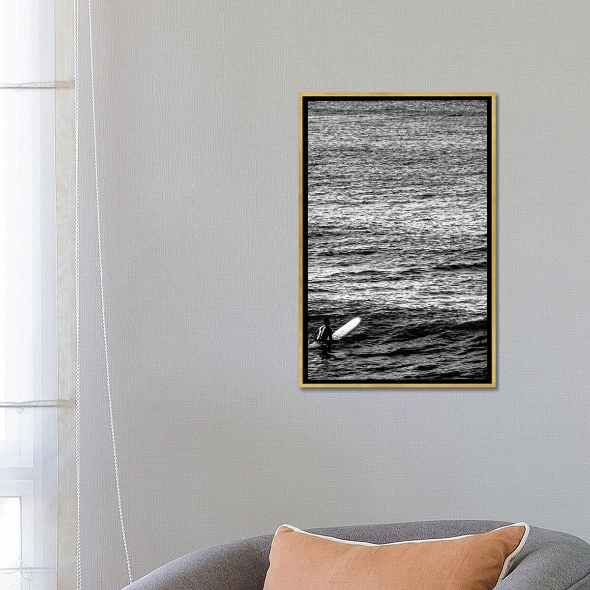 iCanvas "Patience" by Sean Marier Framed