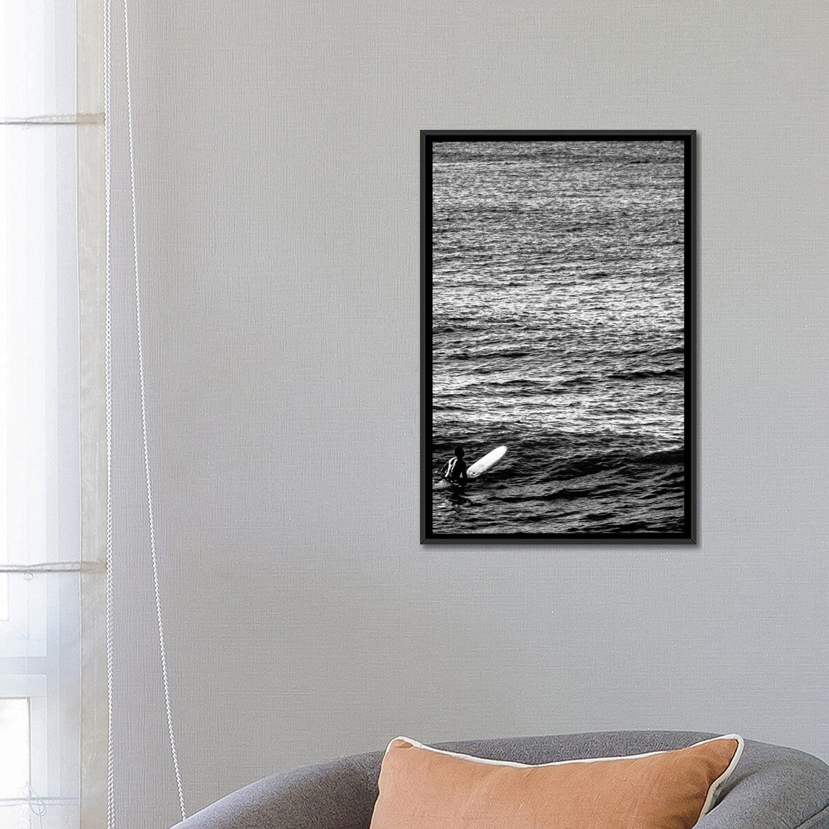 iCanvas "Patience" by Sean Marier Framed