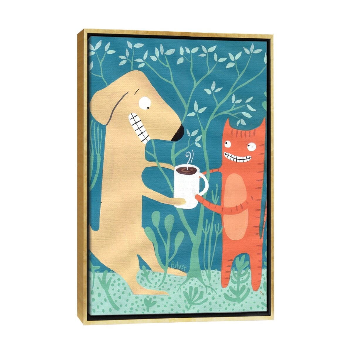 iCanvas "Peace Offering" by Sara Pulver Framed Canvas Print