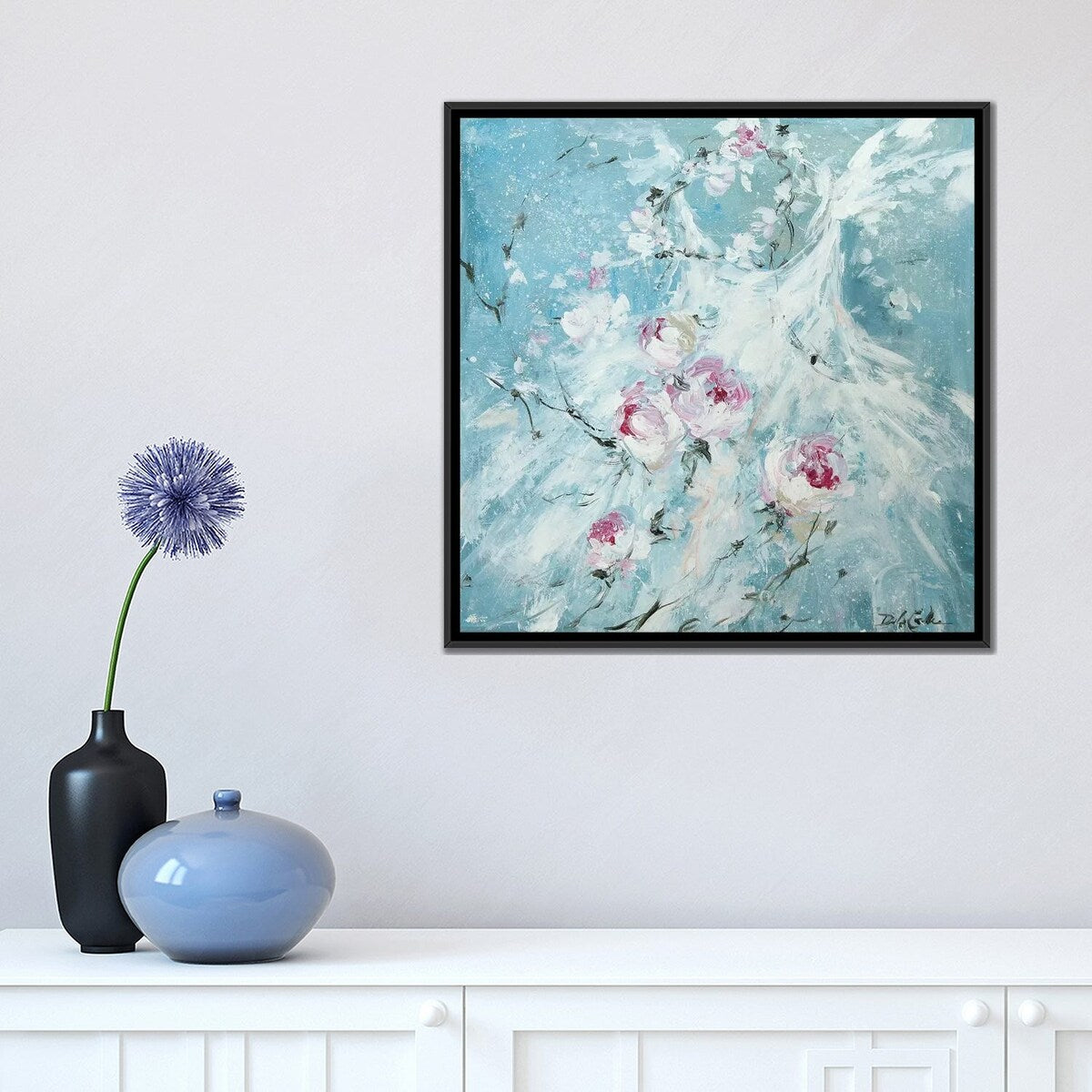 iCanvas "Petal Pirouette II" by Debi Coules Framed Canvas Print