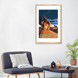 iCanvas "Petrified Forest National Park (Desert At Dusk)" by Lantern Press