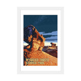iCanvas "Petrified Forest National Park (Desert At Dusk)" by Lantern Press