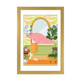 iCanvas "Piggy In Matisse Bathroom Decor" by Jania Sharipzhanova