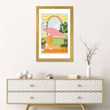 iCanvas "Piggy In Matisse Bathroom Decor" by Jania Sharipzhanova