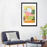 iCanvas "Piggy In Matisse Bathroom Decor" by Jania Sharipzhanova