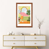 iCanvas "Piggy In Matisse Bathroom Decor" by Jania Sharipzhanova