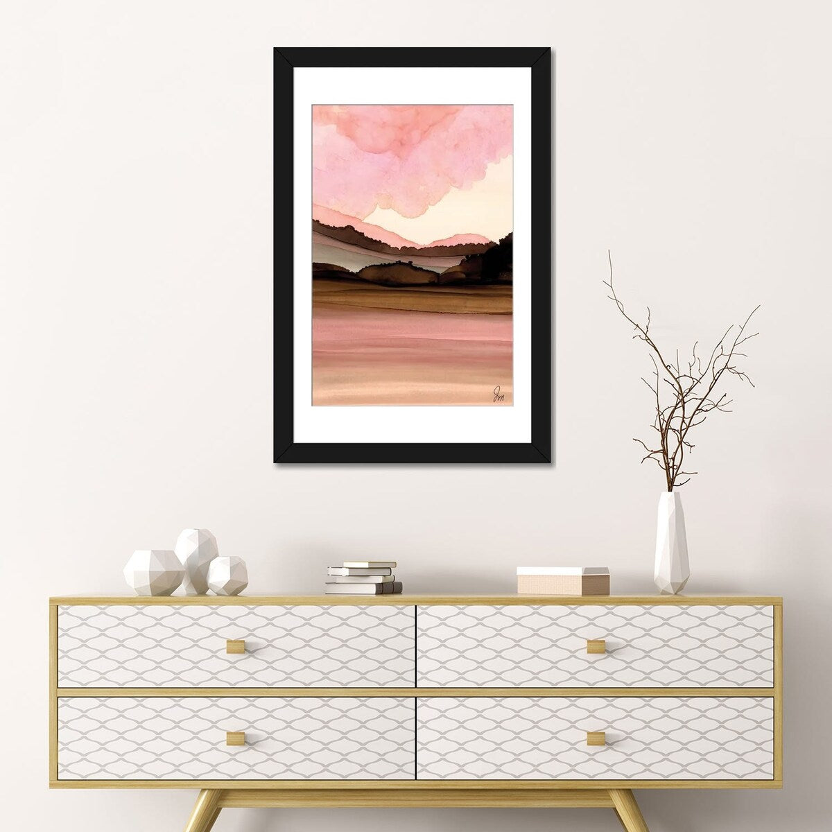 iCanvas "Pink Hues" by Jan Matthews