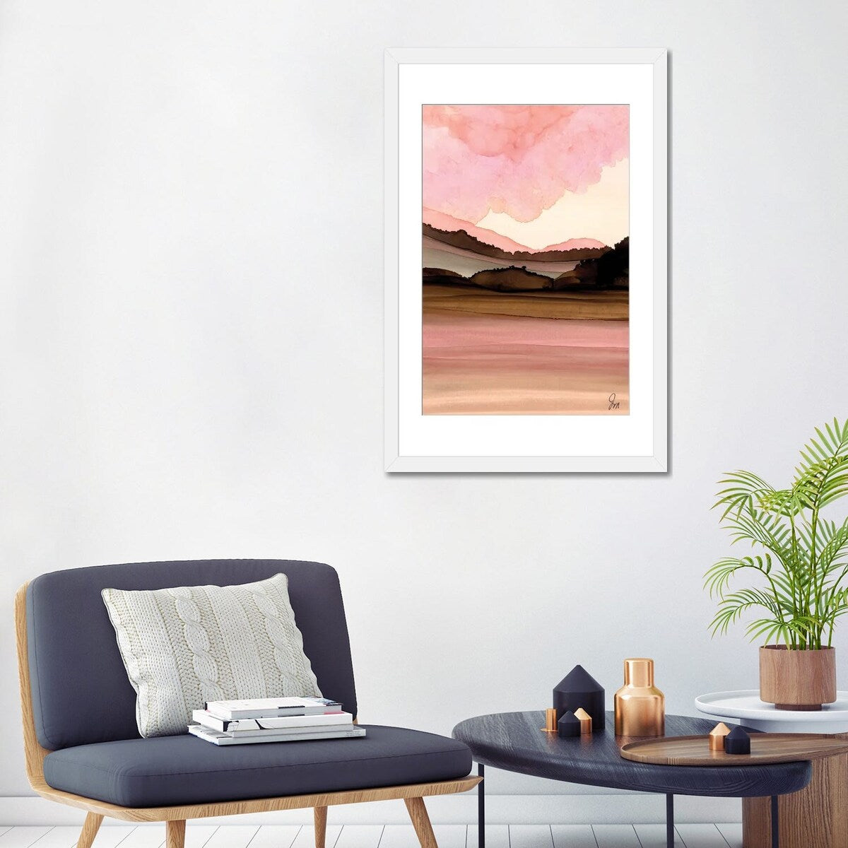 iCanvas "Pink Hues" by Jan Matthews