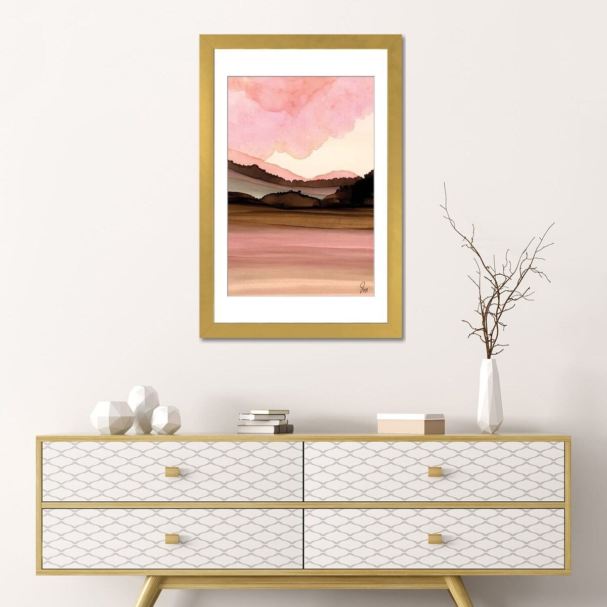 iCanvas "Pink Hues" by Jan Matthews