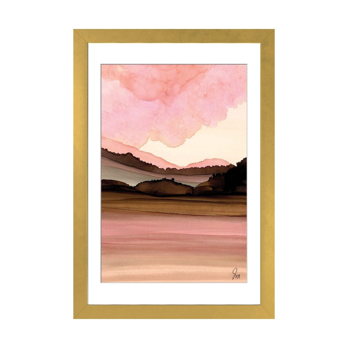 iCanvas "Pink Hues" by Jan Matthews