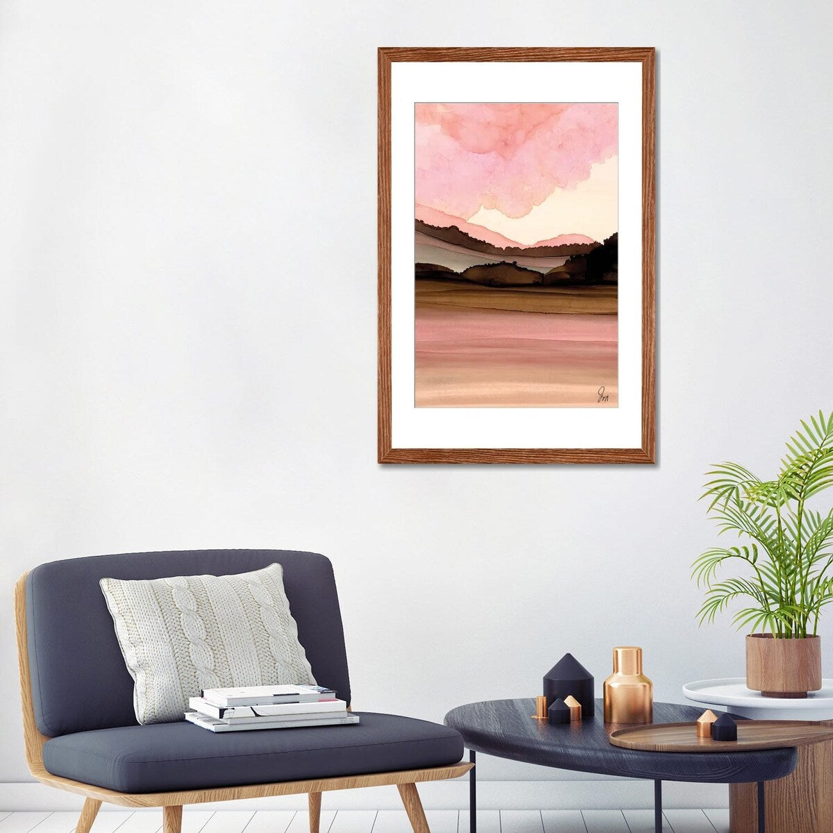 iCanvas "Pink Hues" by Jan Matthews