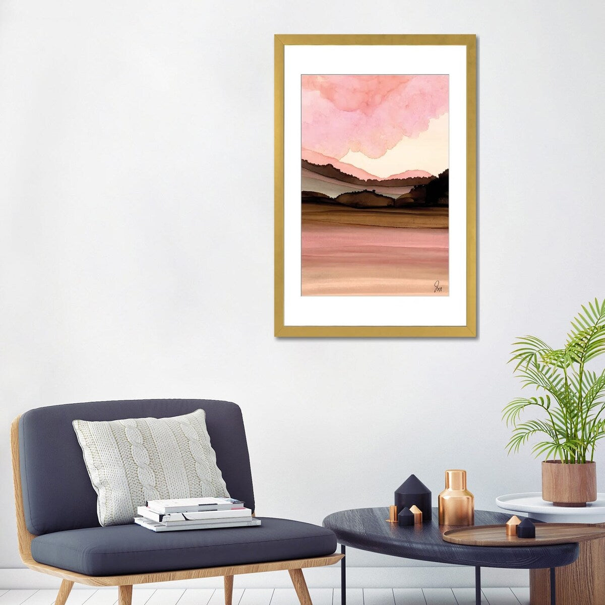 iCanvas "Pink Hues" by Jan Matthews