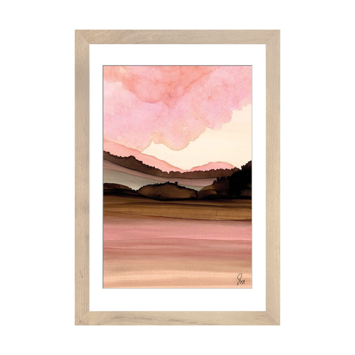 iCanvas "Pink Hues" by Jan Matthews