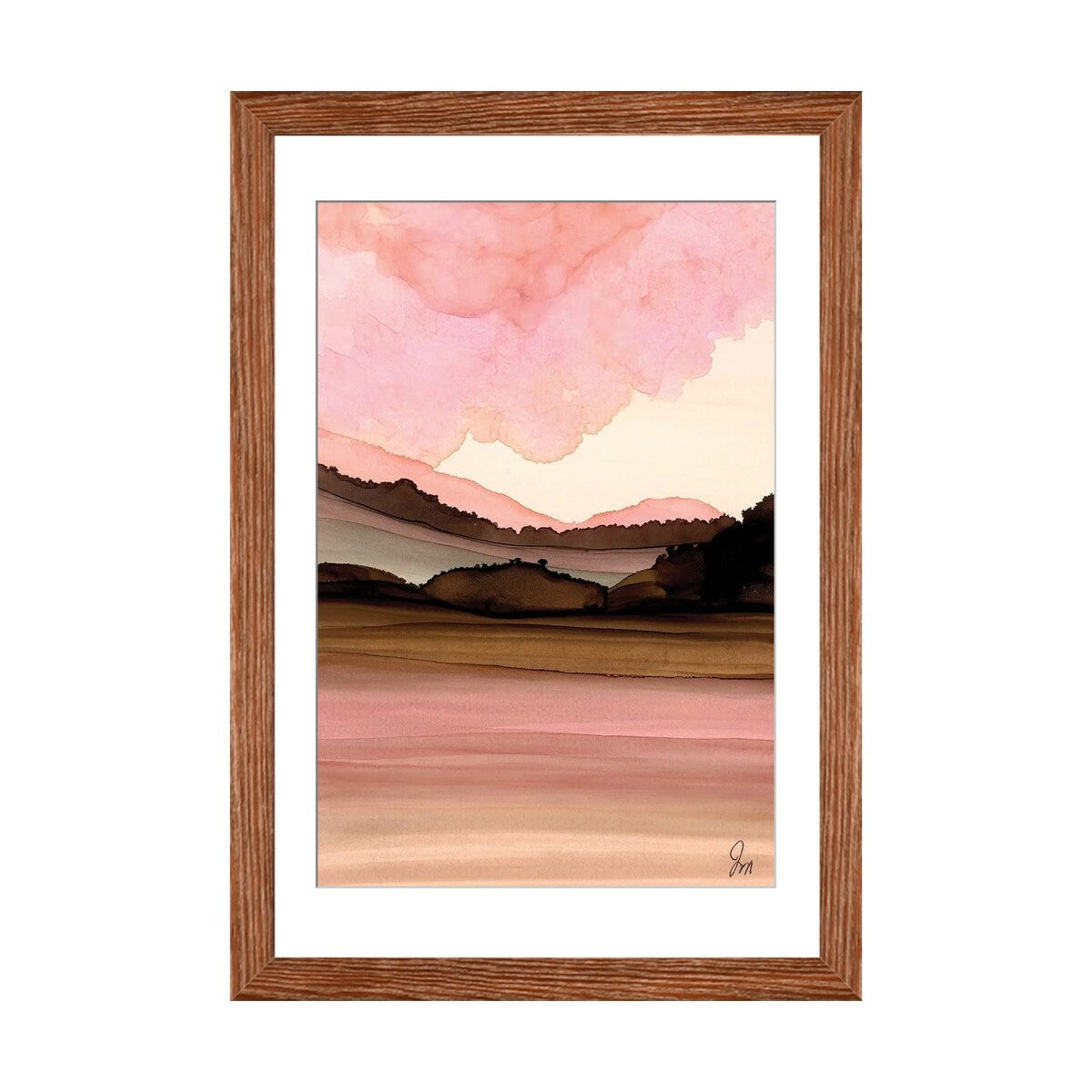 iCanvas "Pink Hues" by Jan Matthews